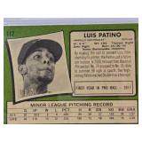 Luis Patino 2020 Topps Heritage Numbered 06/50, Leody Taveras 2020 Topps Heritage, Mike Trout 2022 Topps Chrome Refractor, Mike Trout 2022 Panini Diamond Kings
