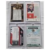 Roman Turek 2003 Pacific Patch 771/1475, Ryan Donato 2018-19 Upper Deck Artifacts Rookie Patch 210/499, Jason Spezza 2005-06 Upper Deck Trilogy Auto, Joey Keane 2021-22 Upper Deck Rookie Patch