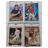Mike Trout 2018 Bowman Platinum, Mike Trout 2018 Panini Diamond Kings, Jackson Holliday Rookie 2023 Topps Pro Debut, Mike Trout 2012 Bowman
