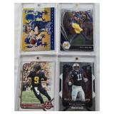 Nico Collins 2021 Panini Prizm Rookie, Micah Parsons 2021 Panini Prizm All Americans Rookie, Jimmy Garoppolo 2014 Panini Crusade Rookie, JJ McCarthy 2022 Bowman U