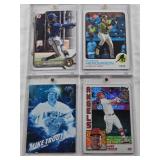 Gunnar Henderson 2022 Topps Heritage, Mike Trout 2019 Topps Mojo Refractor, Jackson Chourio 2022 1st Bowman, Mike Trout 2017 Topps Fired Up