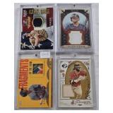 Rafael Devers 2023 Allen & Ginter Patch, Alek Thomas 2024 Allen & Ginter Relic, Kyle Farmer 2013 Panini Collegiate Game Gear Patch, Luis Garcia 2020 Topps Pro Debut Fragments of the Farm 10/50