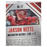 Jakson Reetz 2014 Panini Draft Picks Prospect Auto, Blake Rutherford 2017 Bowman Platinum Tools of the Craft Power Auto 12/35, Julio Pablo Martinez 2020 Topps Auto 5/50, Dennis Santana 2018 Donruss Op