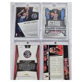 Cason Wallace 2023-24 Panini Prizm Monopoly 408/500, Michael Jordan 1999 Upper Deck,  Anthony Edwards 2022-23 Panini Revolution, OG Anunoby 2017-2018 Panini Select