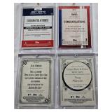 Gleyber Torres 2020 Topps Opening Day Patch, Trey Mancini 2023 Allen & Ginter Relic, Joey Votto 2022 Topps Opening Day Patch, Alex Verdugo 2023 Allen & Ginter Patch