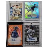 Reggie Lawson 2016 Panini Elite Extra Edition Auto, Daz Cameron 2015 Panini Stars & Stripes Longevity Auto, Nolan Watson 2016 Topps Heritage Minors Auto, Ryan O