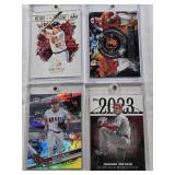 Shohei Ohtani 2024 Topps Greatest Hits, Adley Rutschman with Gunnar Henderson 2019 Topps Franchise Futures, Mike Trout 2019 Panini Heirs to the Throne with Mickey Mantle on Back, Mike Trout 2017 Topps