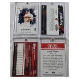 Shohei Ohtani 2024 Topps Greatest Hits, Adley Rutschman with Gunnar Henderson 2019 Topps Franchise Futures, Mike Trout 2019 Panini Heirs to the Throne with Mickey Mantle on Back, Mike Trout 2017 Topps