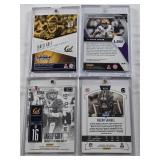 JaMarr Chase 2021 Panini Prizm Rookie, Deebo Samuel 2019 Panini Legacy Rookie, Jared Goff 2016 Panini Contenders Draft Picks School Colors, Jared Goff 2016 Panini Contenders Draft Picks Game Day
