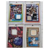 Fernando Tatis Jr. 2025 Topps 1990 Baseball All-Stars Patch, Carlos Correa 2021 Topps Heritage Clubhouse Collection Relic, Zach Dezenzo 2025 Topps 1990 Baseball Patch, Reynaldo Lopez 2025 Topps City C