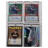 Kodi Medeiros 2014 Panini Draft Picks Prospect Signatures Auto 12/35, Kodi Medeiros 2014 Panini Draft Picks Prospect Signatures Auto, Jordan Montgomery Rookie 2017 Topps Chrome Auto, Luis Campusano Ro