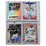 Yuli Gurriel 2022 Topps Opening Day Auto, Luis Garcia 2021 Topps Big League Auto, Mike Baumann Rookie 2022 Topps Chrome Auto, Matt Gorski 2020 Topps Pro Debut Auto