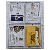 Sammy Faltine 2017 Panini Stars & Stripes Patch 184/199, Brent Honeywell 2017 Topps Heritage Clubhouse Collection Patch, Blake Trahan 2014 Panini Collegiate Patch 19/25, Carson Fulmer 2014 Panini Coll