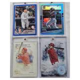 Jorge Polanco 2020 Panini Donruss Optic Prizm 11/50, Shohei Ohtani 2020 Topps 2030, Anthony Volpe 2023 Rookie Topps, Shohei Ohtani 2020 Allen & Ginter A Debut to Remember