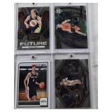 Courtney Vandersloot 2024 Panini Select Allstars, Aja Wilson 2024 Panini Select Snapshots, Maddy Siegrist 2024 Panini Select Future, Victor Wembanyama 2023-24 Panini NBA Hoops Rookie