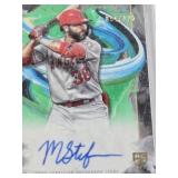 Michael Stefanic 2023 Topps Inception Rookie Auto 094/125, Kyle Lewis 2020 Topps Auto, Alek Thomas 2018 Panini Elite USA Baseball Triple Relic 98/99, Luke Voit 2021 Topps Big League Auto 22/99
