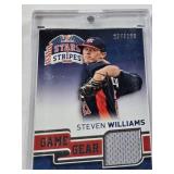 Nicholas Quintana 2015 Panini Elite Extra Edition Patch, Touki Toussaint 2018 Topps Heritage Clubhouse Collection Patch, Steven Williams 2015 Panini Stars & Stripes Game Gear Patch 276/299, Taylor War