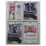 Ray Davis 2024 Panini Prizm Rookie, Tua Tagovailoa 2020 Panini Chronicles Rookie, Joey Bosa Rookie 2016 Panini Contenders Draft Picks, Ed Oliver 2024 Panini Prizm