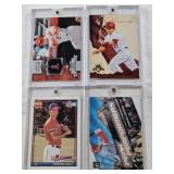 Shohei Ohtani 2019 Panini Peak Performers, Mike Trout 2013 Topps Chasing History, Chipper Jones 1991 Topps Rookie, Mike Trout 2015 Panini Diamond Kings