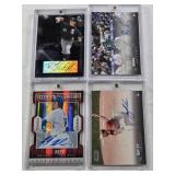 Brian Serven Rookie 2023 Topps Auto, Bailey Falter Rookie 2023 Topps Auto, Brandon McCarthy 2005 Donruss Auto 63/99, A.J. Reed 2014 Panini Elite Extra Edition Auto