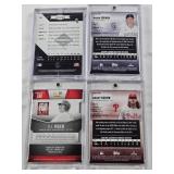 Brian Serven Rookie 2023 Topps Auto, Bailey Falter Rookie 2023 Topps Auto, Brandon McCarthy 2005 Donruss Auto 63/99, A.J. Reed 2014 Panini Elite Extra Edition Auto