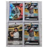 Freddie Freeman 2011 Bowman Topps 100, Freddie Freeman 2011 Bowman Topps 100, Nolan Ryan 2023 Panini Select Prizm, Chipper Jones 2010 Topps Bowman Expectations