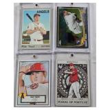 Gerrit Cole 2013 Topps Chrome Rookie, Mike Trout Topps Tarot Wheel of Fortune, Mike Trout 2019 Topps Heritage, Mike Trout 2018 Topps Gallery