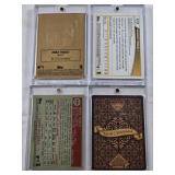 Gerrit Cole 2013 Topps Chrome Rookie, Mike Trout Topps Tarot Wheel of Fortune, Mike Trout 2019 Topps Heritage, Mike Trout 2018 Topps Gallery