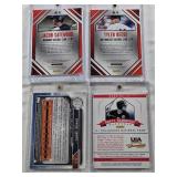 Tyler Beede 2014 Panini Draft Picks Prospect Auto, Brett Hambright 2013 Panini Champions Auto 06/49, Jacob Gatewood 2014 Panini Draft Picks Prospect Auto Press Proof 157/199, Eduardo Jimenez 2019 1st 