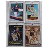 Mike Trout 2016 Topps Award Winners AL MVP, Mike Trout 2018 Panini Diamond Kings, Mike Trout 2018 Topps KIIID, Jackson Chourio 2024 Topps Chrome Rookie
