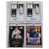 Rhett Wiseman 2015 Panini Contenders Auto, Rhett Wiseman 2015 Panini Contenders Auto, Victor Arano 2014 Panini Elite Edition Prospect Auto, Kyle Molnar 2014 Panini USA Baseball Numbered 39/49 Auto