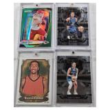 Maya Moore 2024 Panini Select, Kayla McBride 2024 Panini Select, Carson Steele 2024 Panini Prizm Rookie, Alen Sarr 2024 Allen & Ginter