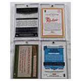 Rafael Montero 2014 Donruss The Rookies Auto, Ramon Laureano 2019 Panini Donruss Optic Rated Rookie Auto 41/99, Hunter Harvey 2013 Bowman Sterling Auto 72/75, Jordan Yamamoto Rookie 2020 Topps Autogra