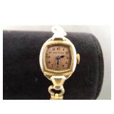 Lot of Various Windup Gold Plated etc. Watches, Parts, etc.