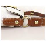 Authentic Coach White Pebbled Leather Soho Bag