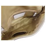Authentic Coach White Pebbled Leather Soho Bag