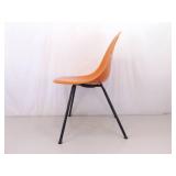 Vintage Orange Fiberglass Shell Chair