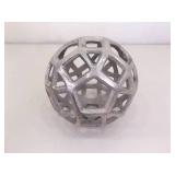 3 Large Aluminum Decorative Balls