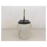 Antique Victorian Silverplate Biscuit Jar