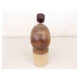 Lot of 6 Vintage Wood Carved Japanese Kokeshi Dolls