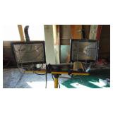 2 Light Work Light and 2- Retractable Trouble Lights