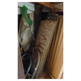 Contents of Corner, Metal File Cabinet, Table, Extension Cords and Misc