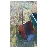 Vintage Yard Cart and Agri Pull Behind Garden Cart