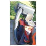 Husqvarna YTH 22V46 Riding Lawn Mower with 411 Hrs, Has Bagger, Runs