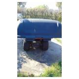 Husqvarna YTH 22V46 Riding Lawn Mower with 411 Hrs, Has Bagger, Runs