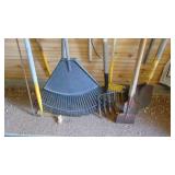 Assorted Yard Hand Tools