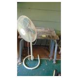 4- Saw Horses and Floor Fan