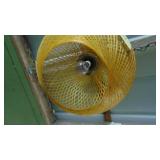 Vintage MMC Wicker Hanging Swag Light