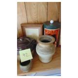 Assorted Pottery, Pine True Kiln, Bean Pot, and Decor Pcs