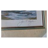 "Repair Time" By Hughes, Signed and COA